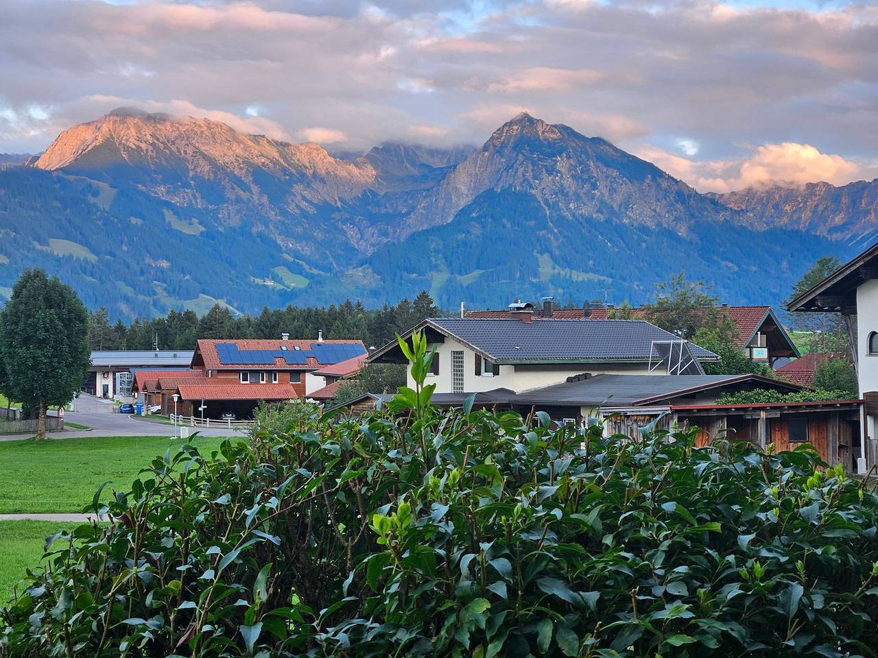 Ganze Wohnung, Ferienwohnung Rubihornblick mit Hallenbad und Sauna in Bolsterlang, Bayerisch Schwaben