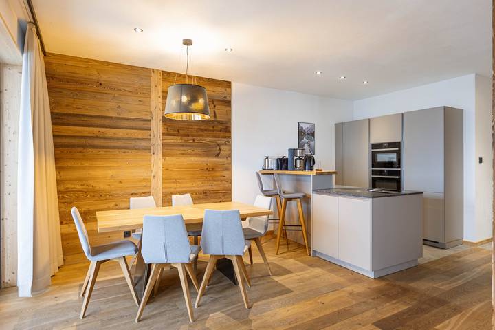 Ferienwohnung für 4 Personen, mit Terrasse und Sauna in Haus