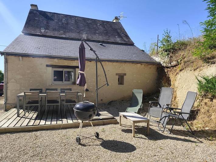 Location de vacances pour 5 personnes, avec Terrasse ainsi que Jardin et Vue à Cravant-les-Côteaux - 3