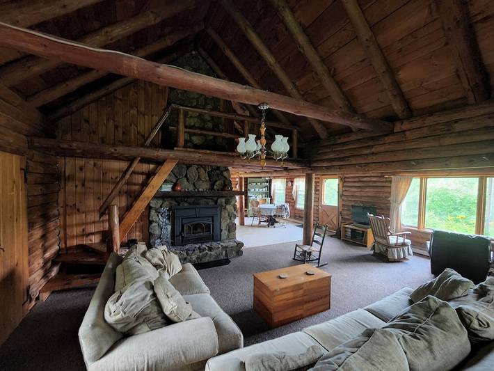 Vacation house for 5 people, with yard, with pets in White Mountain National Forest