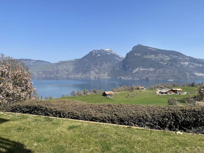 Ferienwohnung für 2 Personen, mit Seeblick und Garten am Thunersee - 3