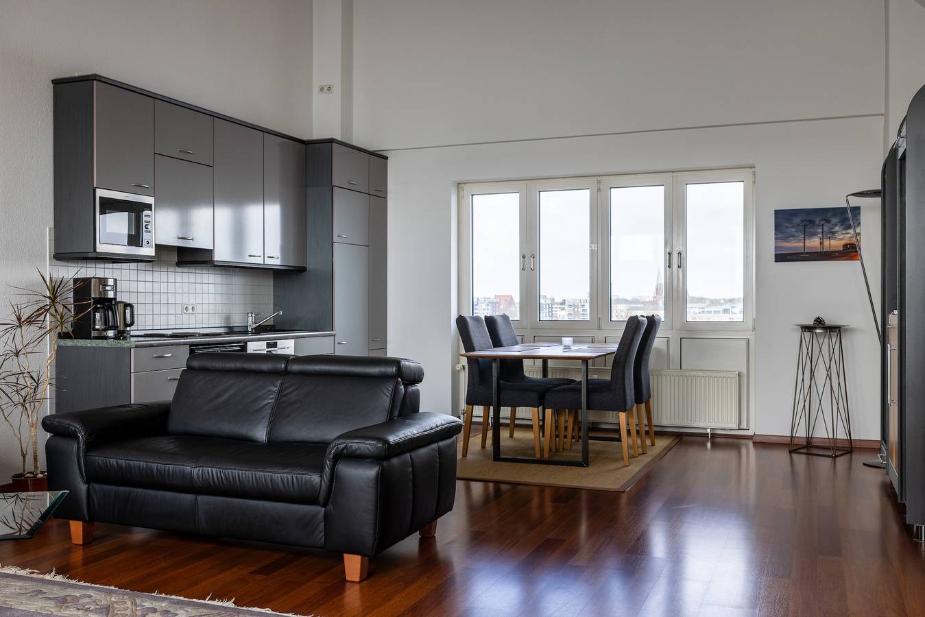 Geheel vakantieappartement, Vakantieappartement voor 2 personen met uitzicht in Südstrand (gebührenfrei), Wilhelmshaven