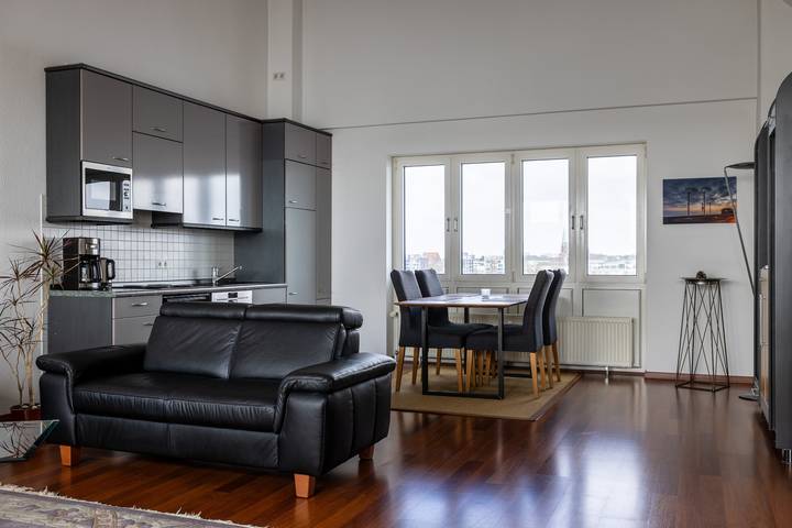 Ferienwohnung für 2 Personen, mit Ausblick und Terrasse in Wilhelmshaven - 4