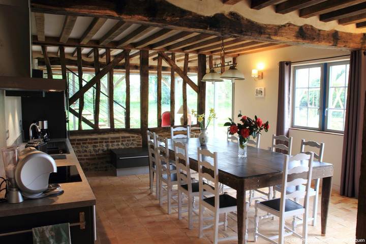 Gîte pour 10 personnes, avec Terrasse et Jardin en Seine-Maritime - 3