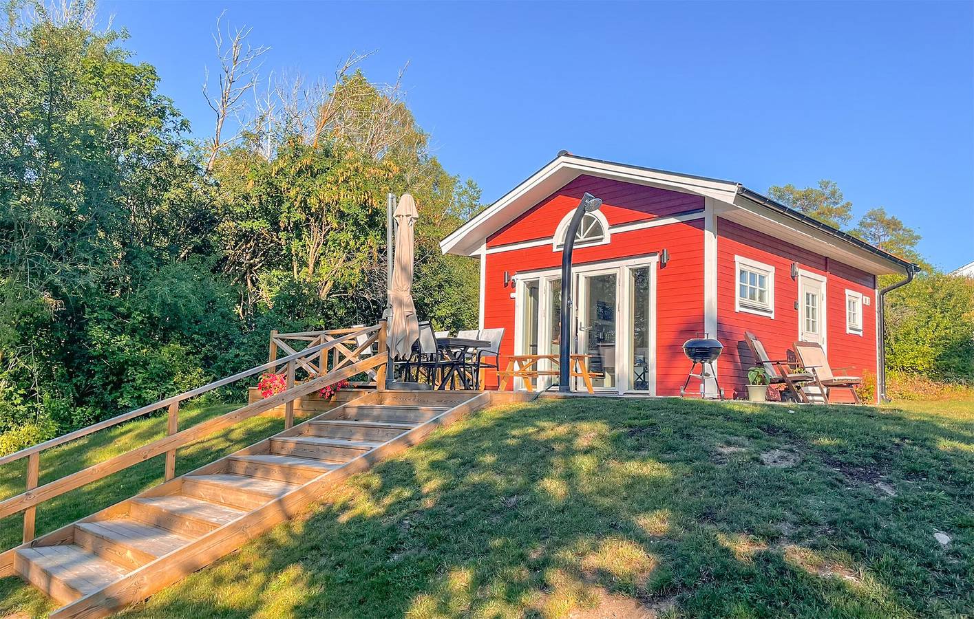 Ferienhaus für 6 Personen mit Terrasse in Visby, Gotland