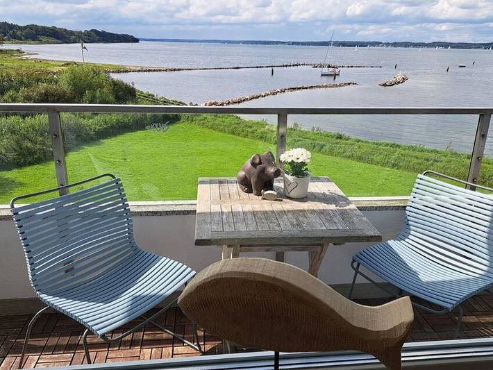 Ferienwohnung für 2 Personen, mit Balkon und Ausblick in Schausende - 3