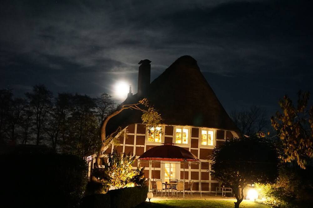 Altes Landhaus Oste - 3 Fewos für 10 Pers., Silvester, Boßeltour, Kamin in Hemmoor, Cuxland