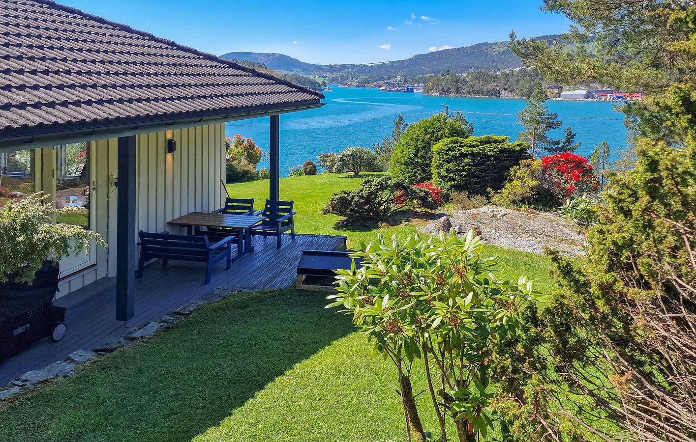 Ferienhaus für 10 Personen mit Terrasse in Hardangerfjord