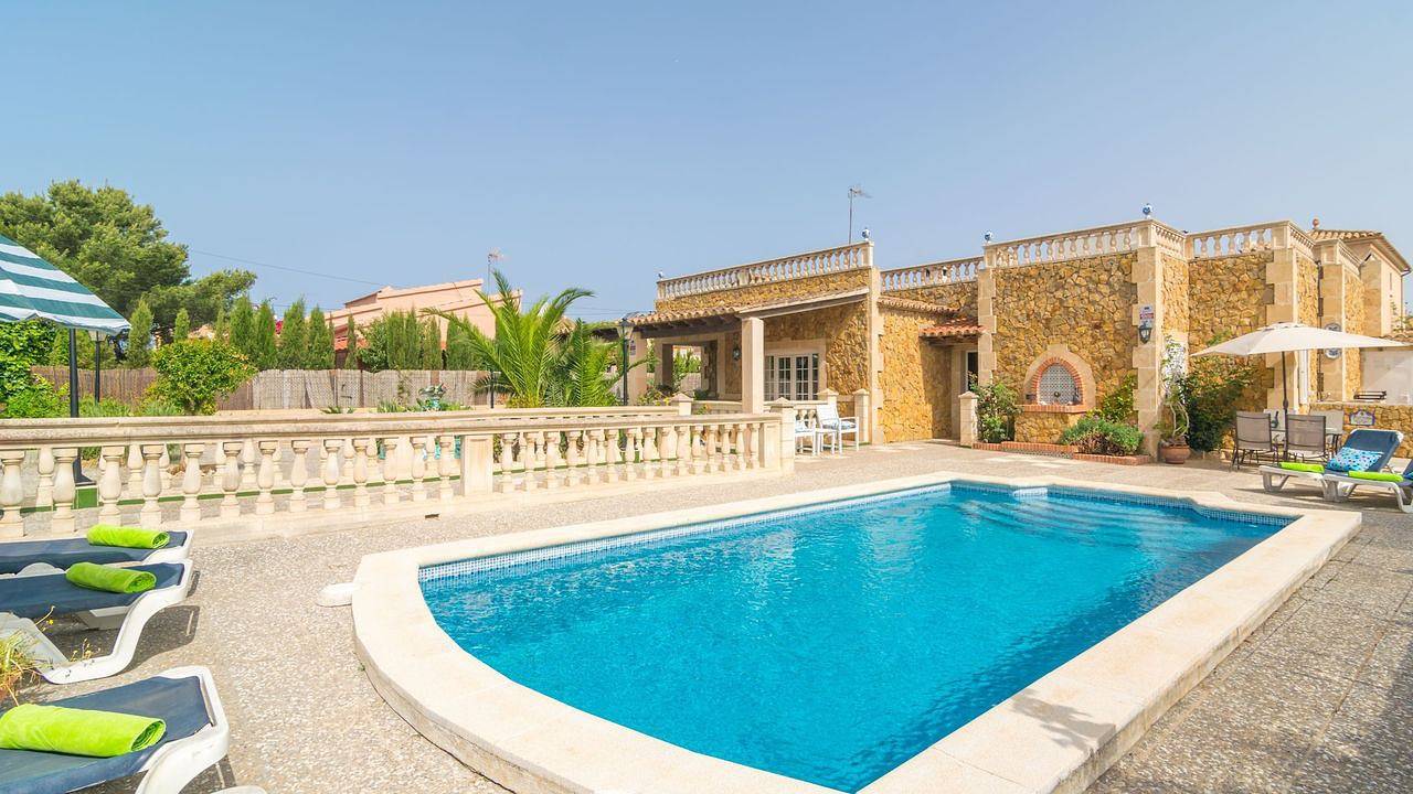 Villa für 6 Personen in Badia Blava in Badia Blava, Llucmajor