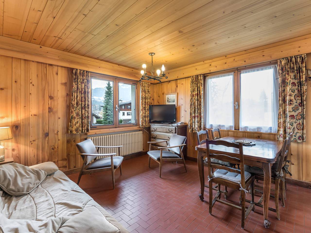 Appartement entier, Appartement 2 pièces au rez-de-chaussée - Animaux admis - Près des pistes in Megève, Pays du Mont-Blanc