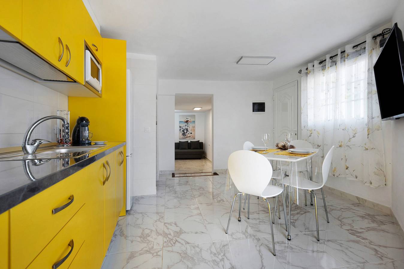 Casa de vacaciones Casita Auxilia Bajo con vistas al mar, terraza cubierta y Wi-Fi in Candelaria, Tenerife Sur