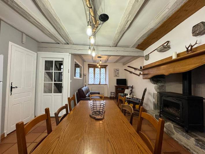 Gîte pour 8 personnes, avec vue à Sarrancolin