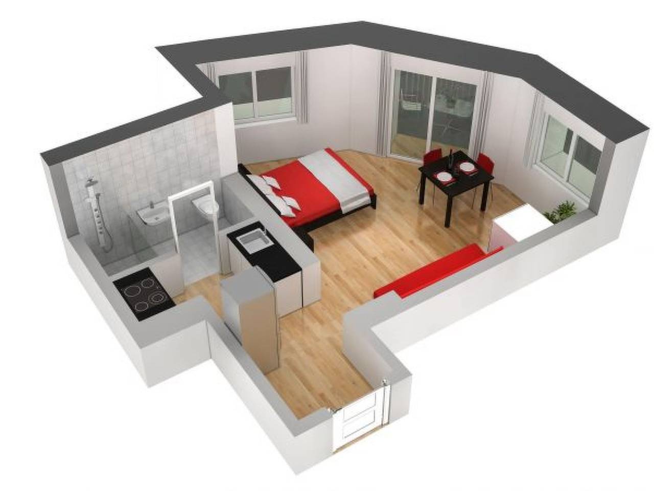 Apartamento inteiro, Apartamento de férias para 2 pessoas in Zurique, Bezirk Zürich