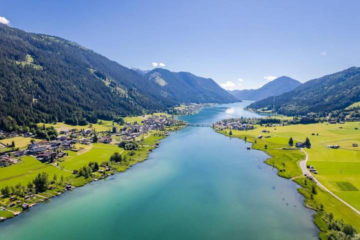 BnB für 2 Personen, mit Balkon und Terrasse am Weissensee