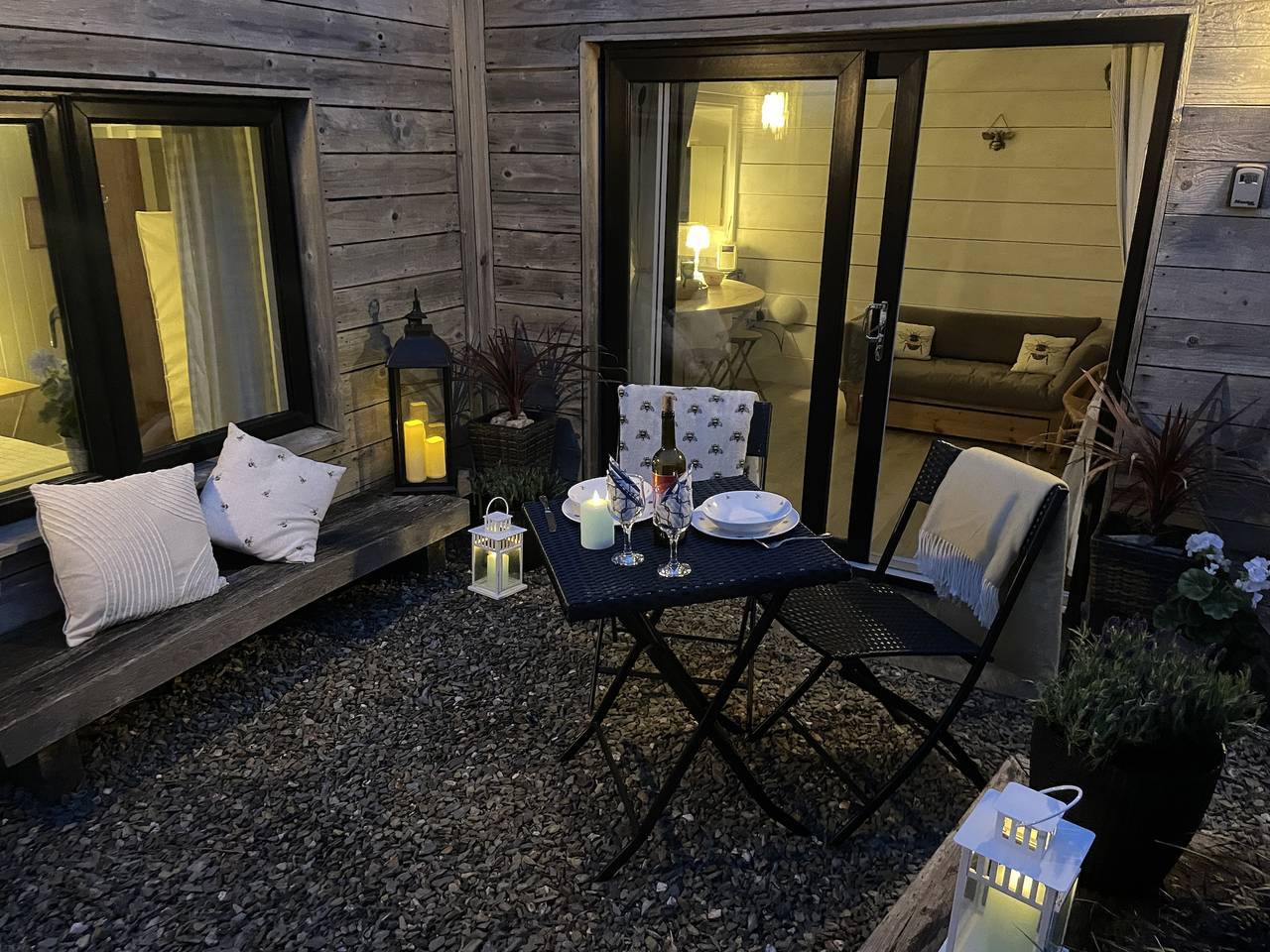 Hütte für 2 Personen mit Garten in Cornwall