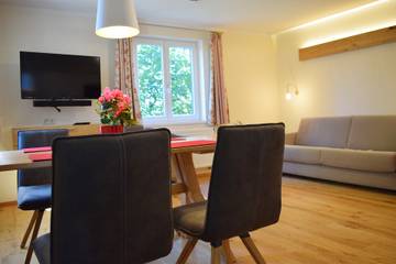 Ferienwohnung für 4 Personen, mit Garten und Balkon in Oberstdorf