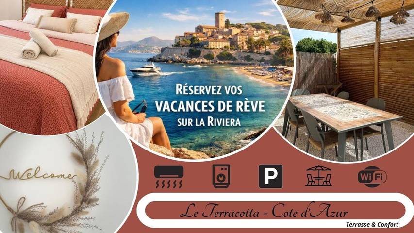 Appartement de vacances pour 4 personnes, avec jardin
