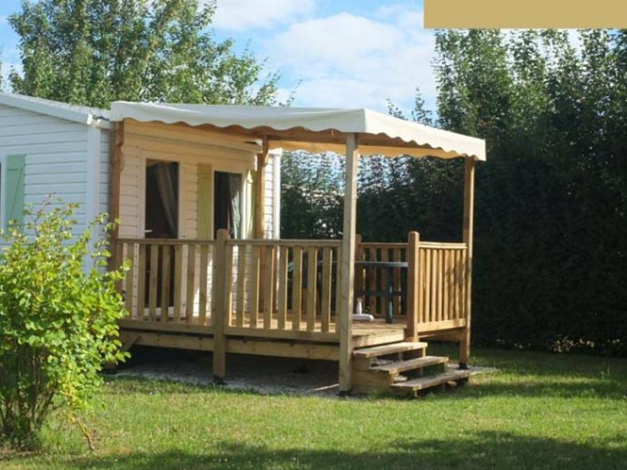 Camping du Plan d'Eau - Mobilhome 2 personnes - Eco 1ch 2 pers in Saint-Yrieix-sur-Charente, Charente