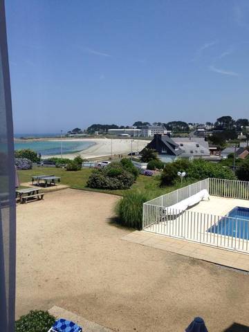 Gîte pour 2 personnes, avec vue ainsi que jardin et piscine, animaux acceptés dans Plage de Trestel