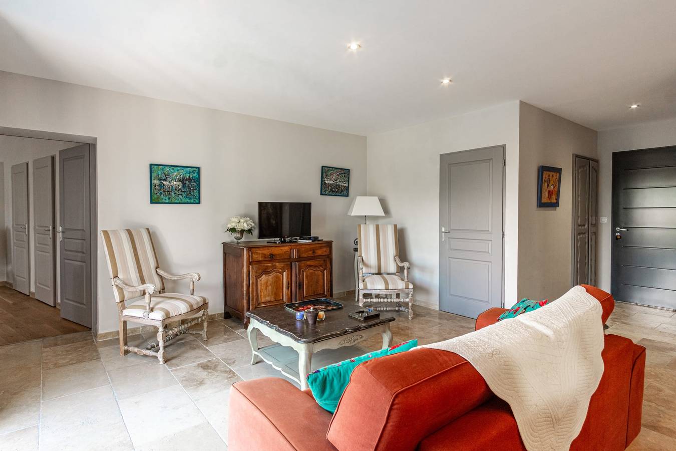 La Verdière -  Contemporary house with garden and private pool in L'Isle-sur-la-Sorgue, Vaucluse