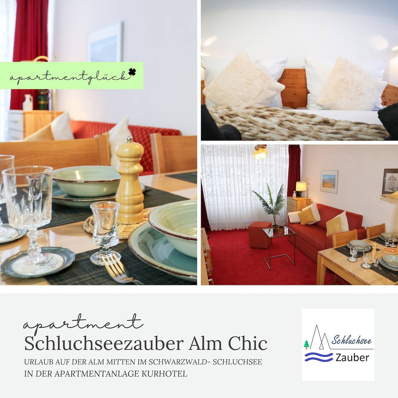 Ganze Wohnung, Schluchseezauber 1123 - Alm Chic mit Pool & Sauna in Schluchsee, Südschwarzwald