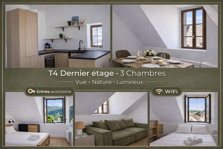 Appartement de vacances pour 7 personnes, avec Vue