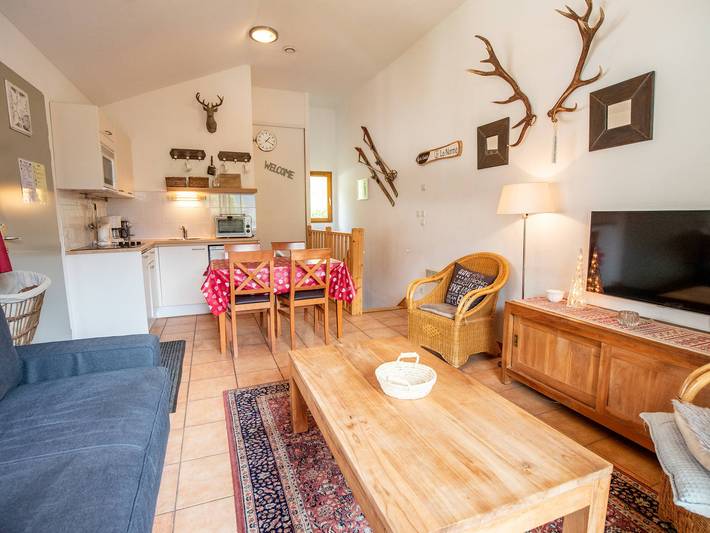 Ruhiges Chalet-Duplex, tolle Aussicht - 6 Pers. in La Norma, Villarodin-Bourget