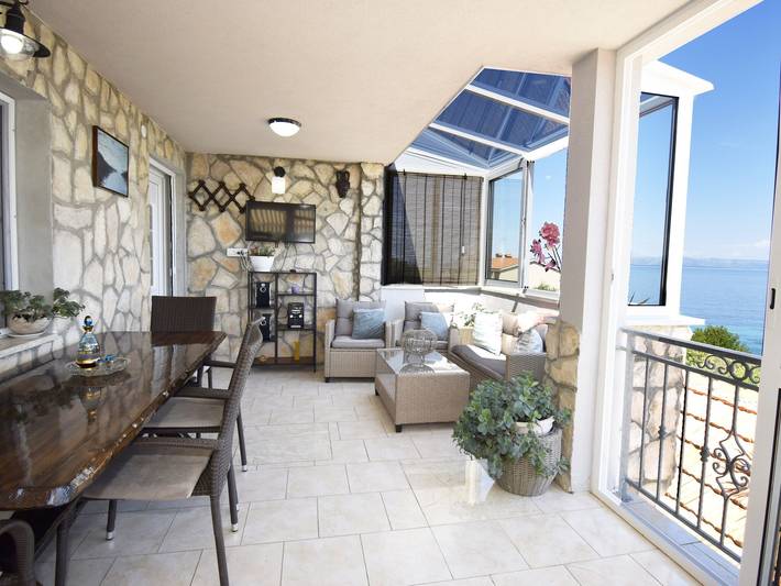 Vakantiehuis voor 4 personen, with whirlpool and tuin as well as terras, met huisdier op Korcula