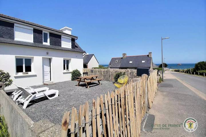 Gîte pour 4 personnes, avec terrasse dans Plage du Sillon de Talbert
