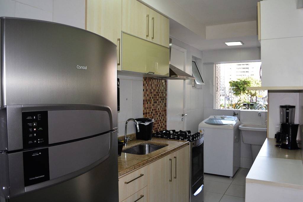 Ganze Wohnung, Sun Paradise - Wunderschönes Apartment mit 4 Schlafzimmern direkt am Strand in Ponta Verde, Maceió