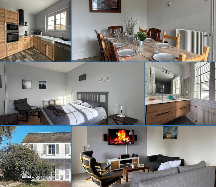 Location de vacances pour 8 personnes, avec jardin et vue, animaux acceptés à Trévières - 2