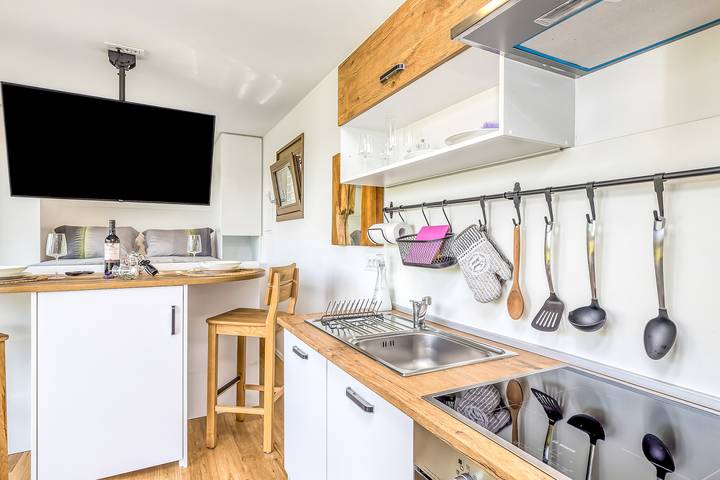 Camping pour 2 personnes, avec terrasse, adapté aux familles en Slovénie - 3