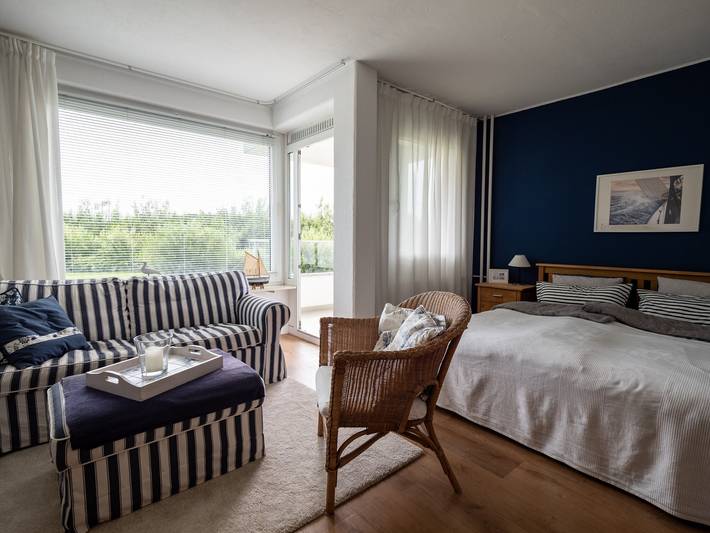 Studio für 2 Personen, mit Balkon in Schausende