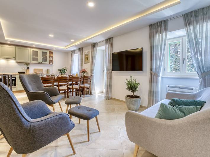 Ferienhaus für 8 Personen, mit Terrasse und Garten in Opatija Riviera - 4