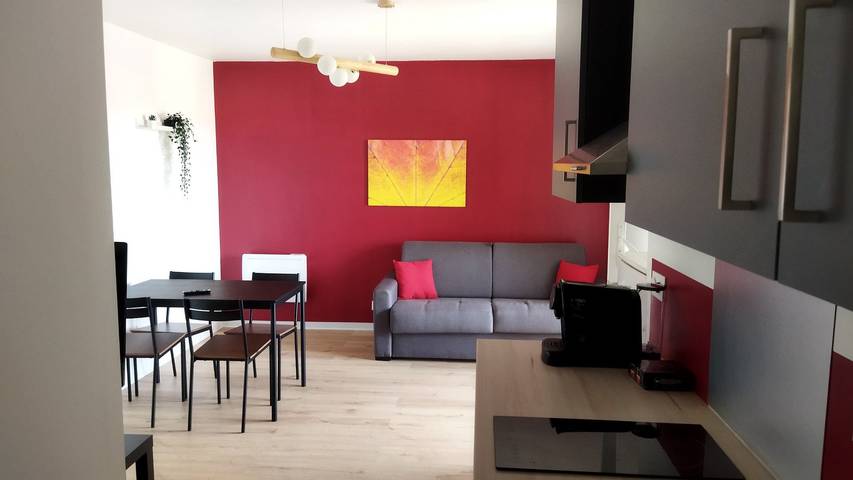 Appartement de vacances pour 4 personnes, avec balcon