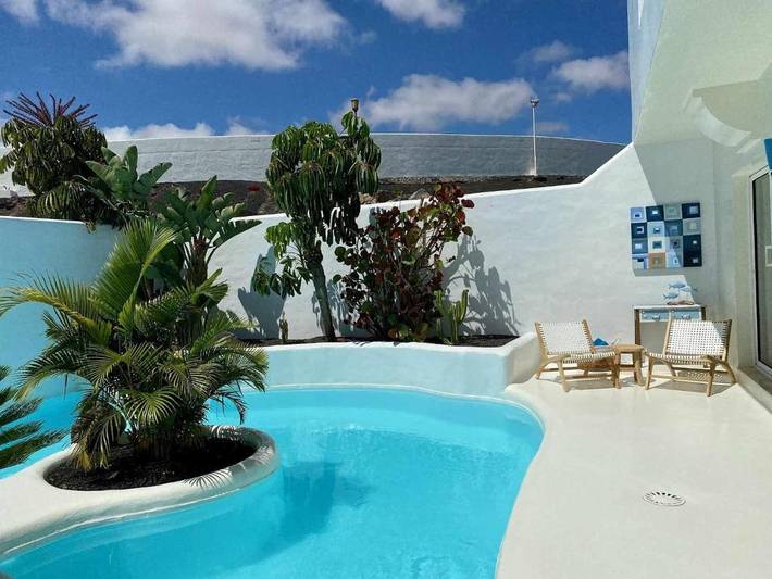 Villa für 8 Personen, mit Ausblick und Garten sowie Pool auf Fuerteventura - 3