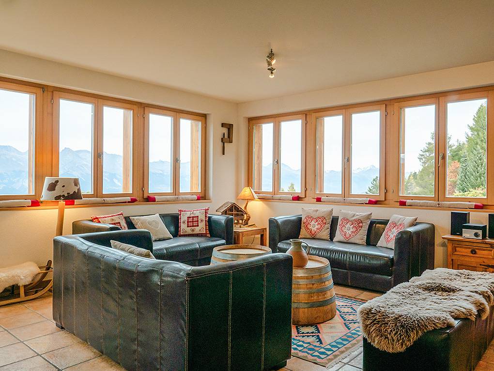 Casa de vacaciones para 10 personas con vistas in Nendaz, Alpes del Valais