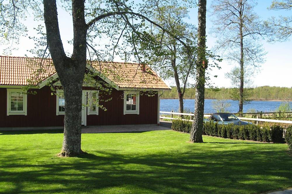 Angelparadies Småland, am See Rusken in Nydala, Ruskensee