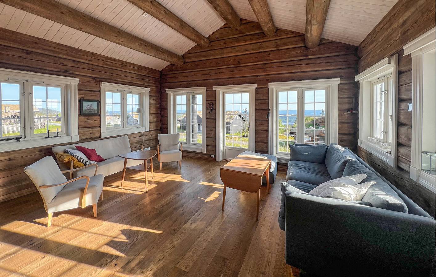 Ferienhaus für 7 Personen mit Terrasse in Sjusjoen, Ringsaker
