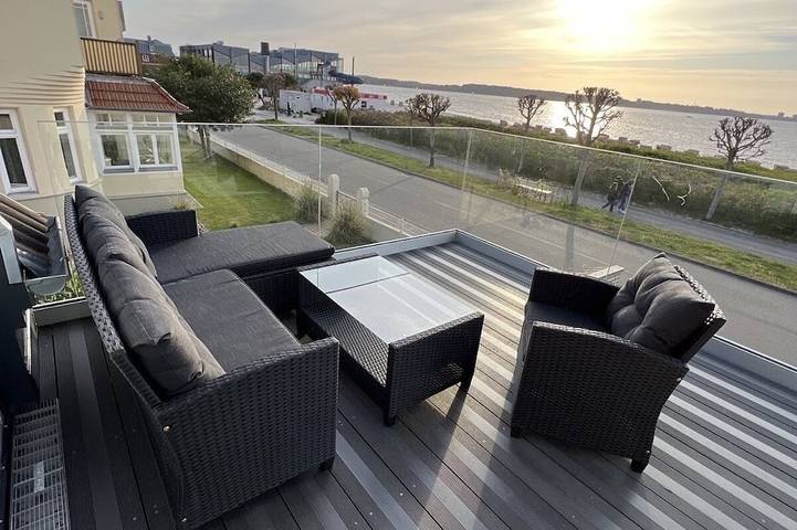 Ferienwohnung für 8 Personen, mit Balkon und Sauna
