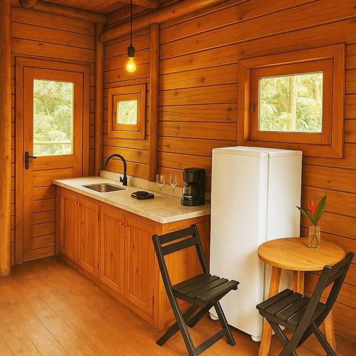 Appartement de vacances pour 4 personnes, avec jardin