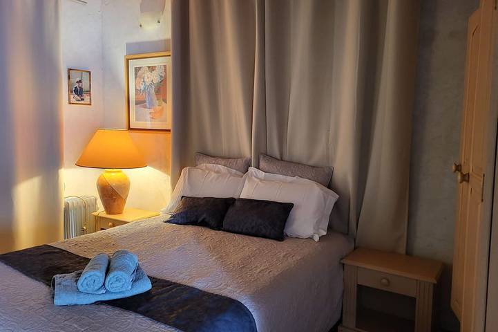 Appartement de vacances pour 4 personnes, avec jardin