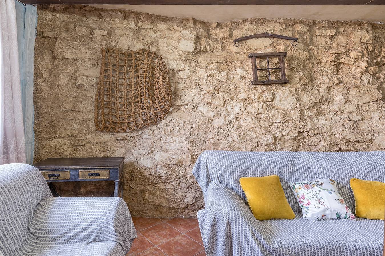 Maison de campagne "Cortijo Las Chorreras" avec vue sur les montagnes, Wi-Fi et climatisation in Íllora, Province de Grenade