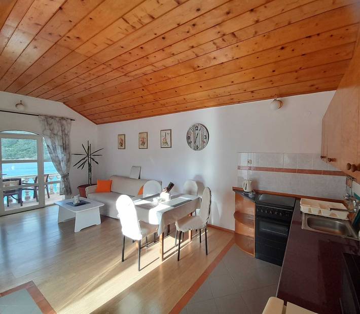Ganze Wohnung, Sponga 2 Apartment mit Balkon und Meerblick in Mljet
