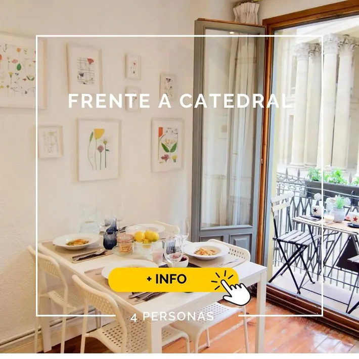 Apartamento de vacaciones para 4 personas, con vistas y balcón - 1
