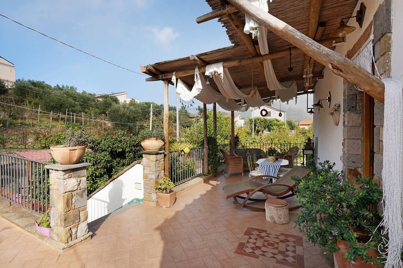 Casa Vacanza per 5 Persone in Colli di Fontanelle, Sant'Agnello