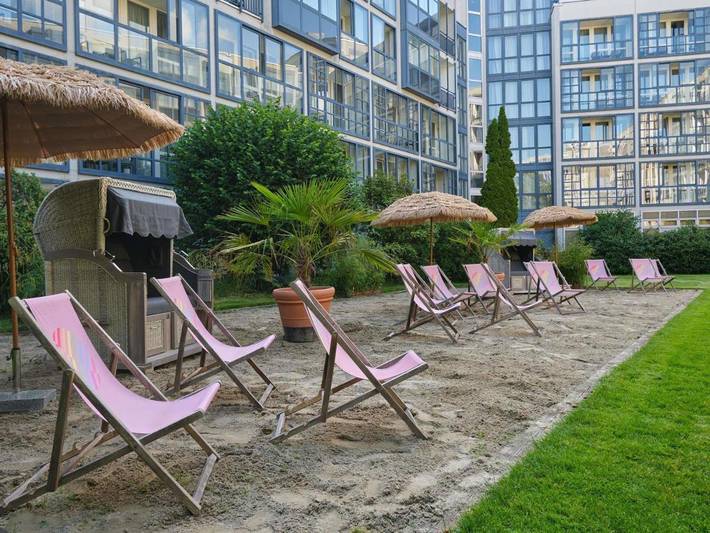 Hotel für 2 Personen, mit Ausblick und Garten sowie Sauna in München Schwabing - 4