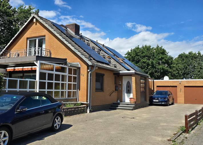 Ganze Wohnung, Apartment „2-Raum-Ferienwohnung mit Terrasse“ mit gemeinsamer Terrasse in Sahlenburg, Cuxhaven