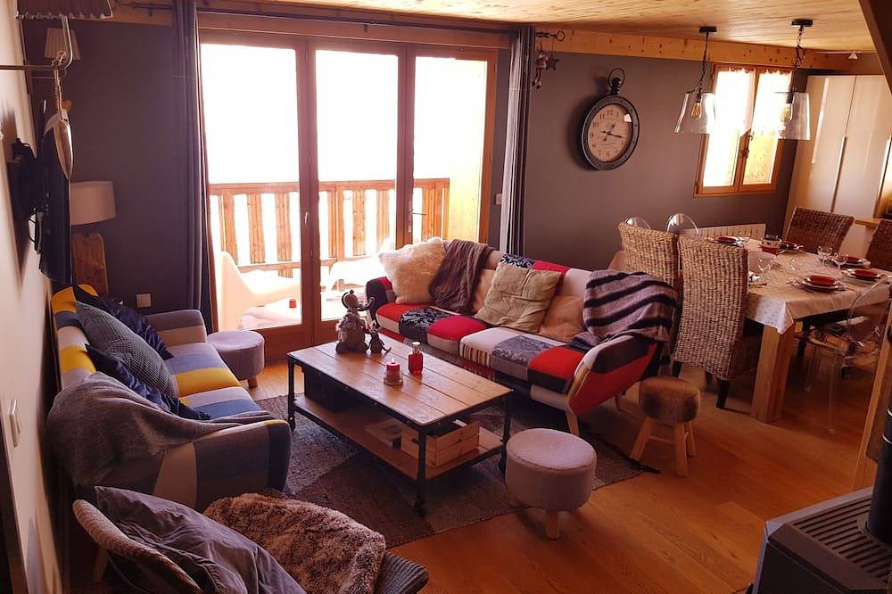 Appartamento intero, Raro a Val Thorens. Stupendo appartamento in chalet. Molto calmo, tutto confort. in Val Thorens, Le tre valli