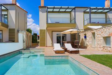Villa per 4 Persone in Kassandra, Penisola Calcidica, Foto 4